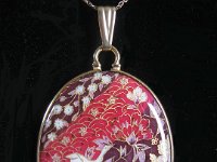 Spiral Birds & Blooms Chiyogami Pendant Pysanky Eggshell Jewelry By So Jeo : pysanky pysanka ukrainian easter egg batik art eggshell jewelry pendants earrings drop dangle etched flowers gift women accessories accessory pendant necklace bail crystal finding sterling silver filled sojeo flowers celtic purple white red pink brown green purple orange cream burgundy magenta teal turqoise crows crow blue black so jeo art handmade